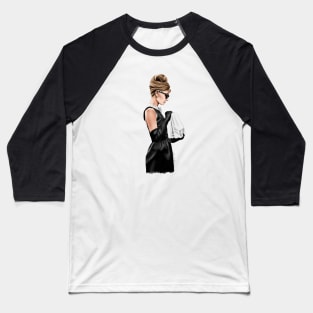 Audrey Hepburn Baseball T-Shirt